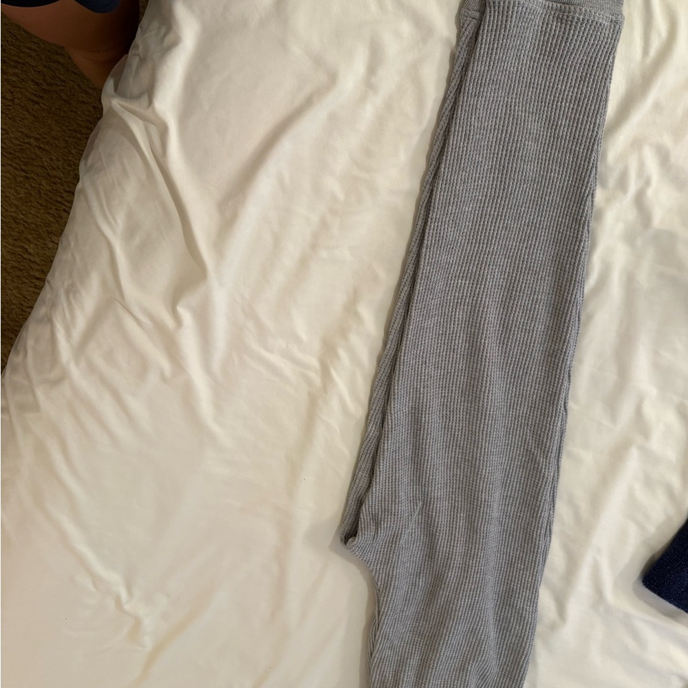 Nuuds waffle jogger - Heather Grey - Picture 8 of 8